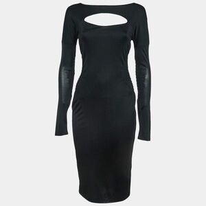 Gucci vintage black cutout dress